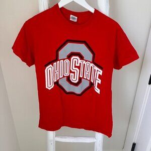 Gildan Heavy Cotton Ohio State Buckeyes Short Sleeve T Shirt SZ Medium